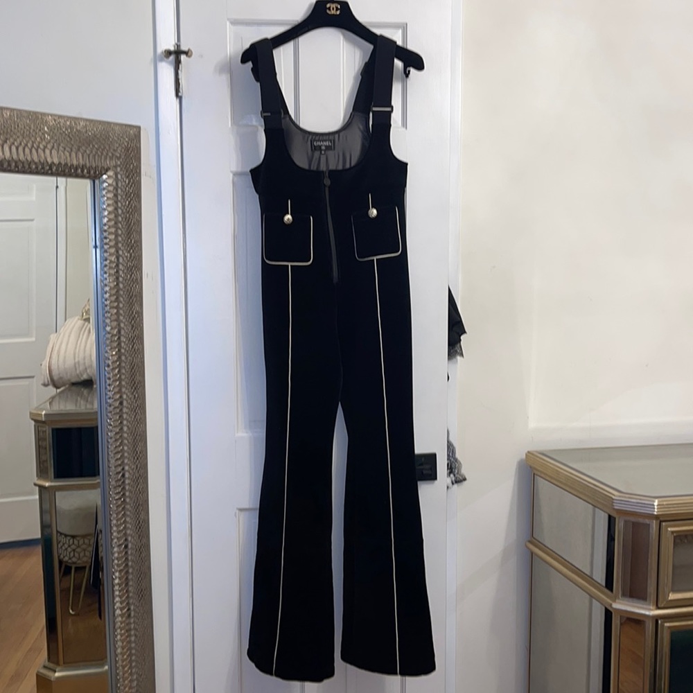 Chanel black jumpsuit